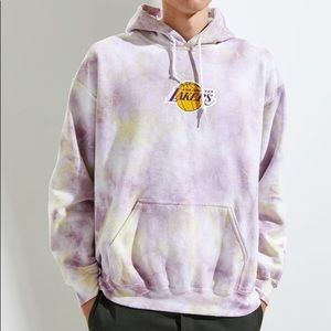 FREE Shipping✨ Lakers NBA Tie Dye Hoodie Sweatshirt-L